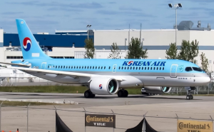 Korean Air Lauds CS300